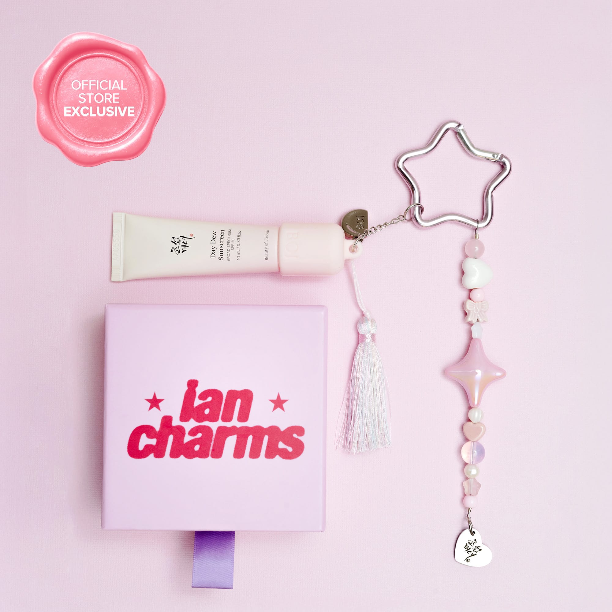 Beauty of Joseon [BOJ x Ian Charms] Icons Only Charm Set (First 150 Customers Only!)